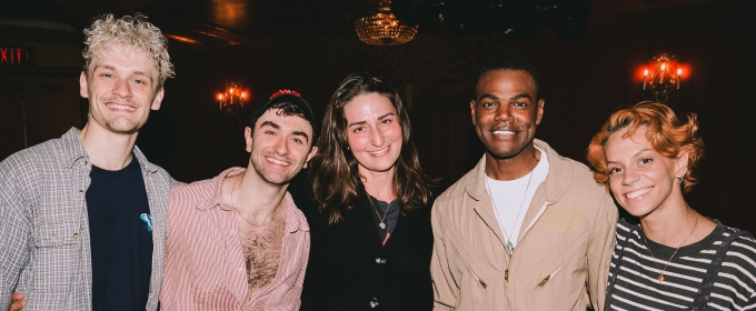 Photos: Sara Bareilles and Joe Tipps Stops By ILLINOISE On Broadway