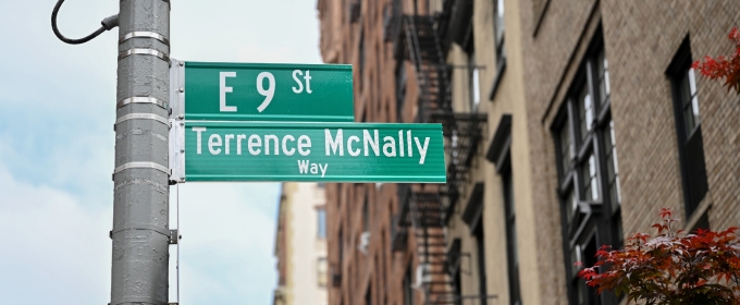 Photos: East 9th Street is Officially Renamed Terrence McNally Way Photo