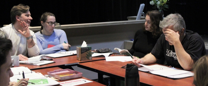 THE RECEPTIONIST Begins Rehearsals This Week at Centenary Stage Company