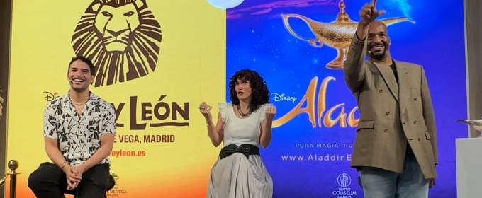 TV: Los protas de EL REY LEON y ALADDÍN en conversación en el Espacio Iberia