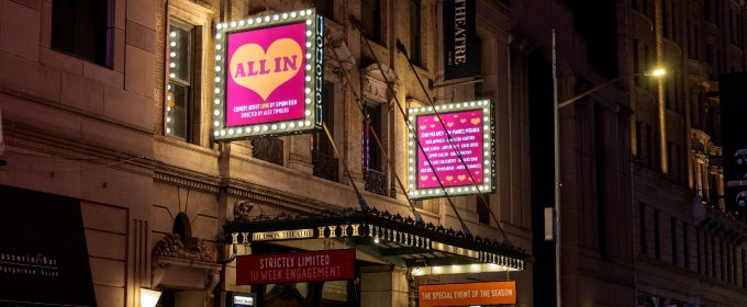 Up on the Marquee: ALL IN: COMEDY ABOUT LOVE