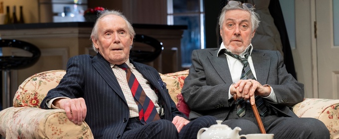 Photos: Griff Rhys Jones and Clive Francis in I'M SORRY, PRIME MINISTER