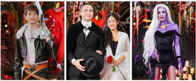 PHOTOS: Monasterio, Villanueva Walk the 'Blood Carpet' as Phantom and Christine Photos