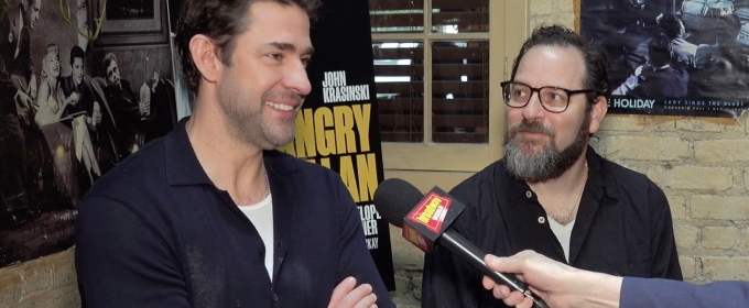 Video: John Krasinski is 'Perfectly Nervous' to Get Back Onstage in ANGRY ALAN