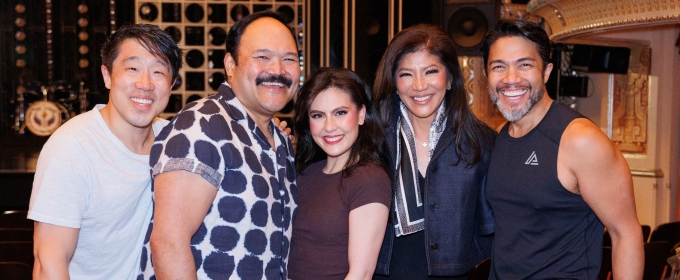 Photos: Julie Chen Moonves Stops By THE HEART OF ROCK AND ROLL On Broadway