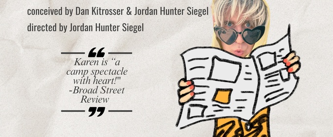 Karen Tenderness to Present EXTRA! EXTRA! at The Wilma to Benefit Junots