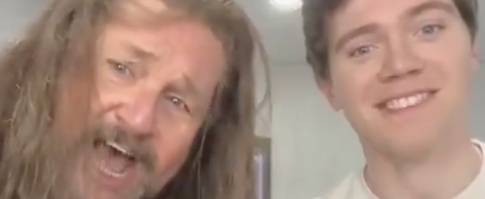 Video: Michael Ball and Harry Grant Sing LES MIZ Songs to Different Tunes