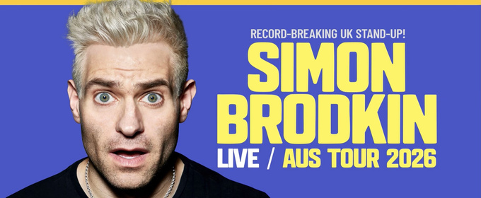 Simon Brodkin Announces 2026 Australian Tour