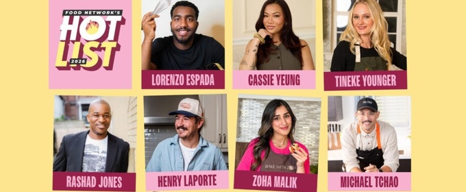 Food Network Unveils 2026 Hot List of Rising Culinary Stars