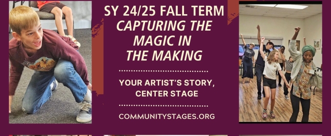 Community Stages New Term Starts This Week