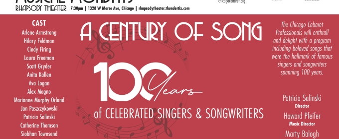 Chicago Cabaret Professionals Host Final Musical Monday With Tribute to Artists of the Century
