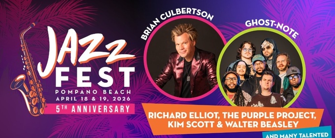 JAZZ FEST POMPANO BEACH Will Return With Free Beachfront Concerts