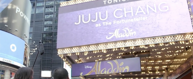 Video: ALADDIN Cameo Made by ABC News Anchor JuJu Chang