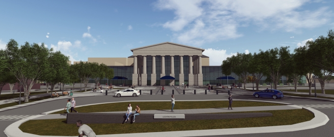 Raleigh's Performing Arts Center Will Undergo Exterior Plaza Redesign