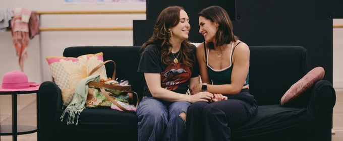 Photos: Jessica Vosk and Kelli Barrett in Rehearsals for BEACHES on Broadawy