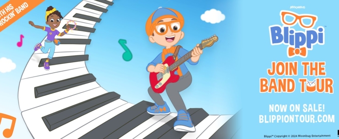 BLIPPI: JOIN THE BAND TOUR Comes to the Weidner in 2025