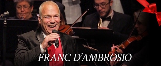 Get Into The Spirit Of The Season As The Amazing Franc D'Ambrosio Takes The Stage At Feinstein's