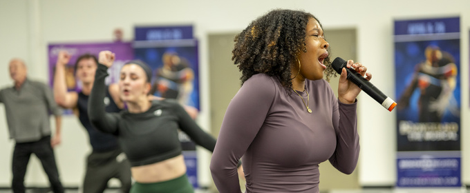Photos: THE VOICE's Aliyah Khaylyn in Rehearsals for THE BODYGUARD at OFC Creations Theatre Center