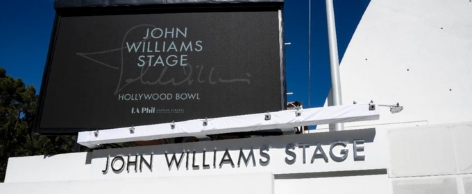 LA Phil Dedicates the Hollywood Bowl's Stage to John Williams