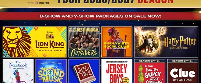 THE OUTSIDERS, THE NOTEBOOK, and More Set For 2026-27 Season at the Saeger Theatre