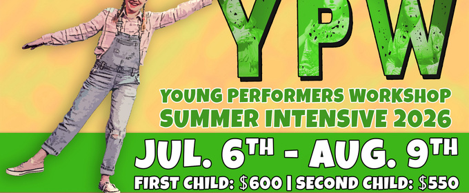 Registration Opens for YPW 2026 Summer Intensive at Centenary Stage Co.