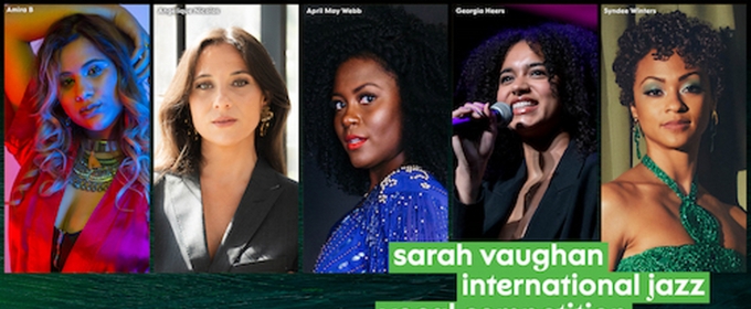 Top Five Finalists Revealed for 13th Annual Sarah Vaughan International Jazz Vocal Competition