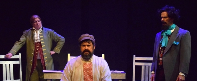 Review: THE GOSPEL ACCORDING TO THOMAS JEFFERSON, CHARLES DICKENS AND COUNT LEO TOLSTOY: DISCORD at Theatre Artists Studio