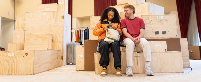 Photos: TWO STRANGERS (CARRY A CAKE ACROSS NEW YORK) Rehearsals at A.R.T. Photo