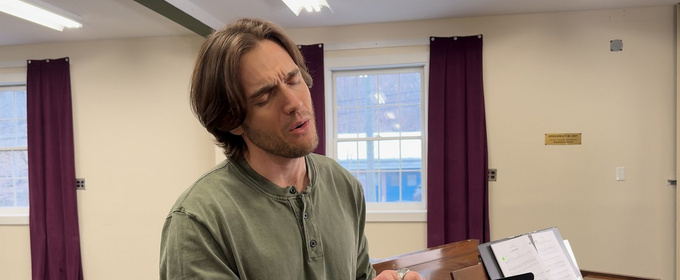 Video: Justin Matthew Sargent Rehearses 'Gethsemane' JESUS CHRIST SUPERSTAR at the Goodspeed