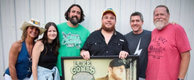 Luke Combs Becomes Second-Highest Certified Country Artist with 34 RIAA Awards