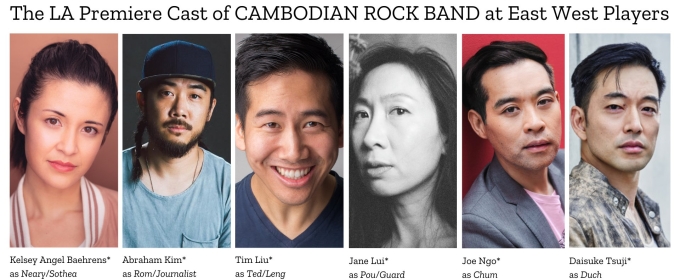 Cast Set for CAMBODIAN ROCK BAND at East West Players