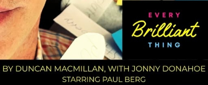 Previews: EVERY BRILLIANT THING at Carrollwood Cultural Center