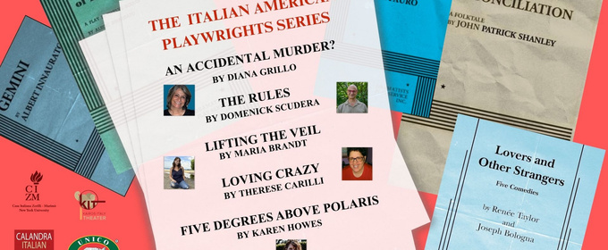 Kairos Italy Theater Announces The First Edition Of The Italian American Playwrights Reading Series