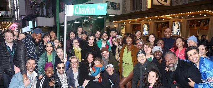 Video: Stars of LEMPICKA and HADESTOWN Gather to Celebrate Unveiling of Chavkin Way