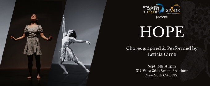 Leticia Cirne Brings HOPE to The Spark Theatre Festival NYC
