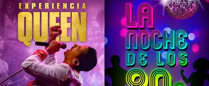 EXPERIENCIA QUEEN y LA NOCHE DE LOS 80s llegan al Teatro Capitol Gran Vía de Madrid