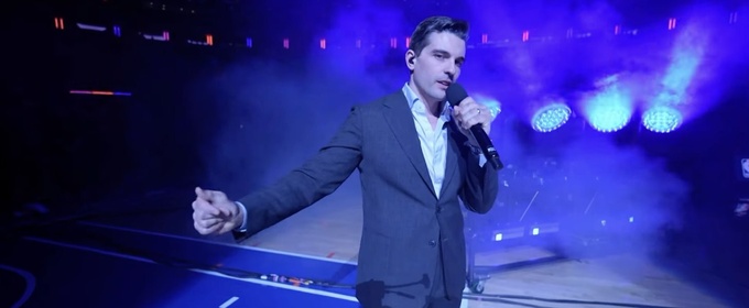 Video: JUST IN TIME Standby Matthew Magnusson Performs Knicks Halftime Show