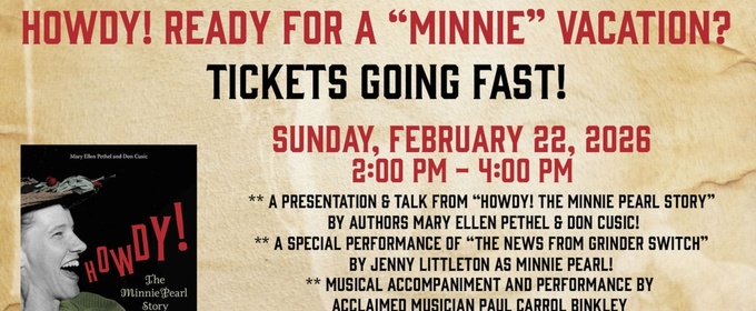 MINNIE AT THE MANSION Set for Two Rivers Mansion in Donelson