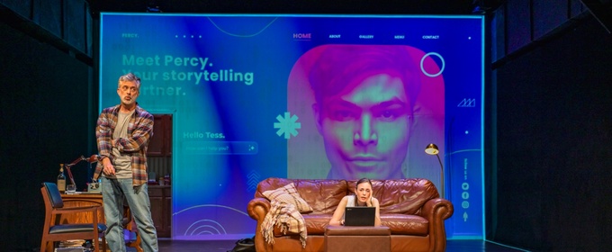 Review: FLAWLESS Plays Around with AI, at Penguin Rep Theatre thru Oct. 19