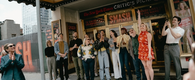 Photos: SMASH Cast Celebrates Marilyn Monroe's 99th Birthday Photo