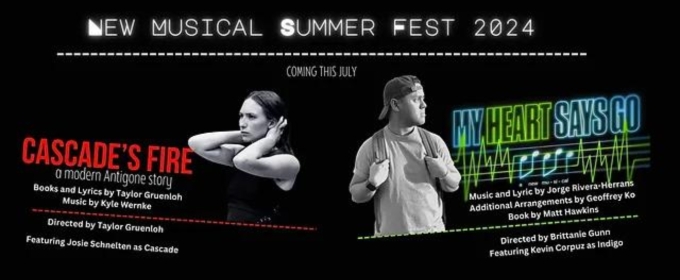 Previews: MY HEART SAYS GO and CASCADE'S FIRE Headline Tesseract's New Musical Summer Fest