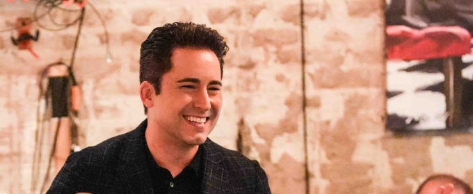 Photos: John Lloyd Young Surprises Open Mic Audience at Cafe Centro