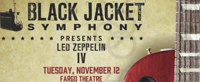 The Black Jacket Symphony Performs Led Zeppelin’s ‘IV’ at the Fargo Theatre