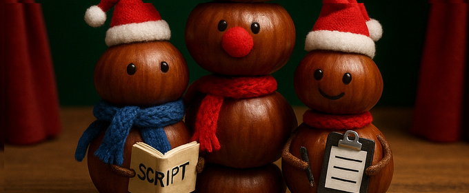 CHESTNUTS 2 - An Evening Of Holiday-ish Shorts is Coming to  the American Theater Of Actors