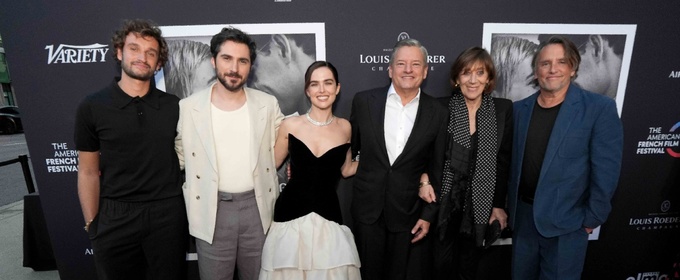 Photos: Richard Linklater, Zoey Deutch & More at NOUVELLE VAGUE Los Angeles Premiere
