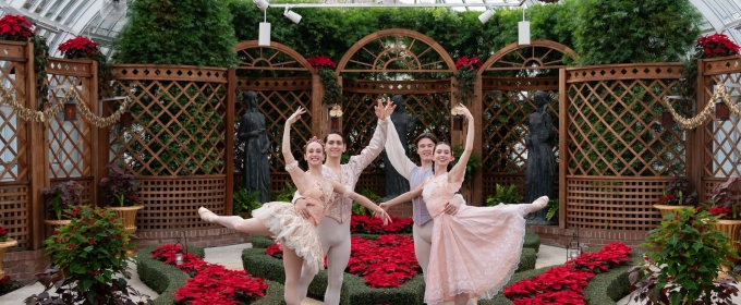 Pittsburgh Ballet Theatre School and Phipps Conservatory and Botanical Gardens Will Host 'Poinsettias And Pointe Shoes'