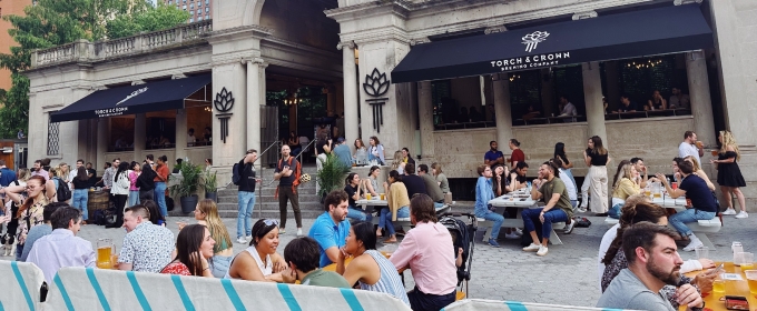 Torch & Crown Beer Garden Returns to Union Square Park