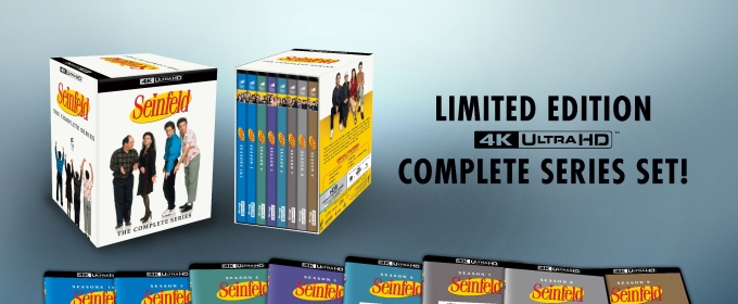 SEINFELD: THE COMPLETE SERIES Coming to Blu-ray and 4K Ultra HD