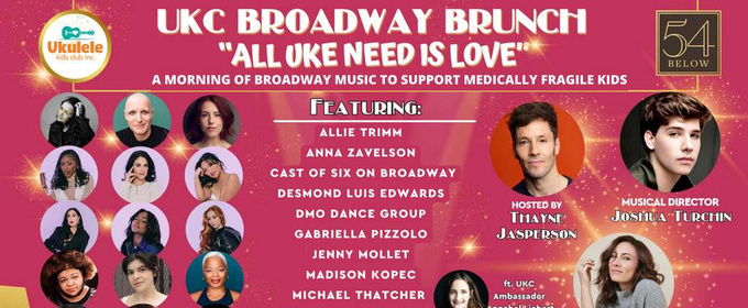 Laura Benanti to Join 54 Below's UKC Broadway Brunch ALL UKE NEED IS LOVE