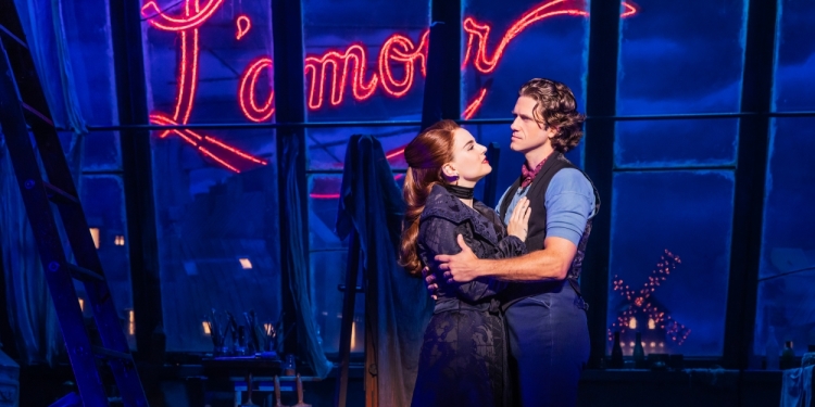 Photos: Aaron Tveit and Joanna 'JoJo' Levesque in MOULIN ROUGE! THE MUSICAL Photo